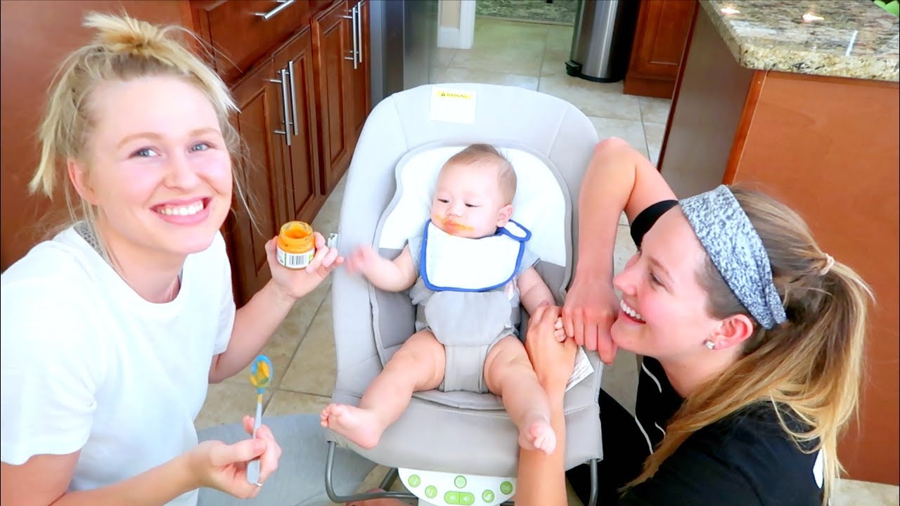 BABY LOVES EATING SOLIDS!!!