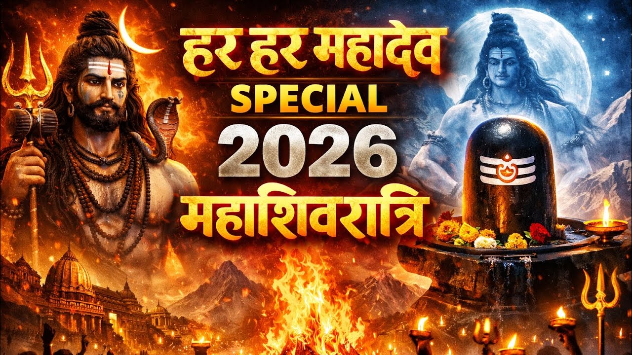 🔱 Har Har Mahadev 🔥 Special Mahashivratri 2026 | Hindi DJ Song 🎶 | New Shiv Bhajan Remix | Mahadev 