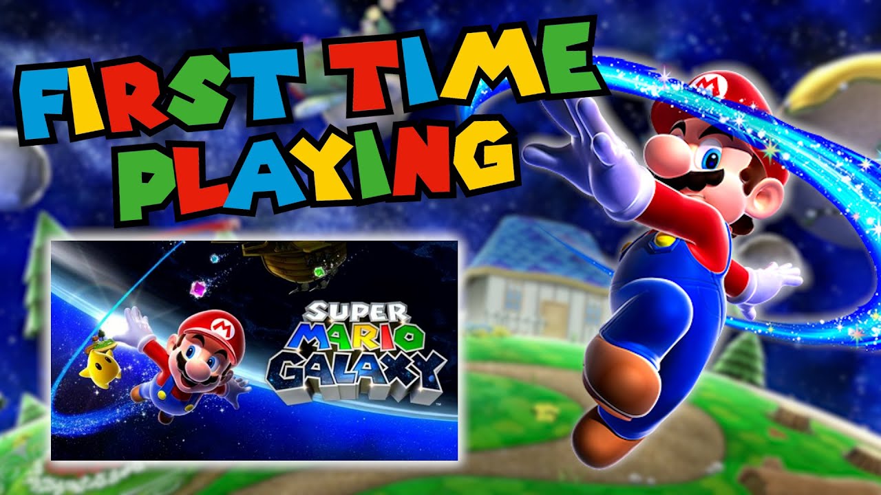 EVEN MORE First Time Playing SUPER MARIO GALAXY