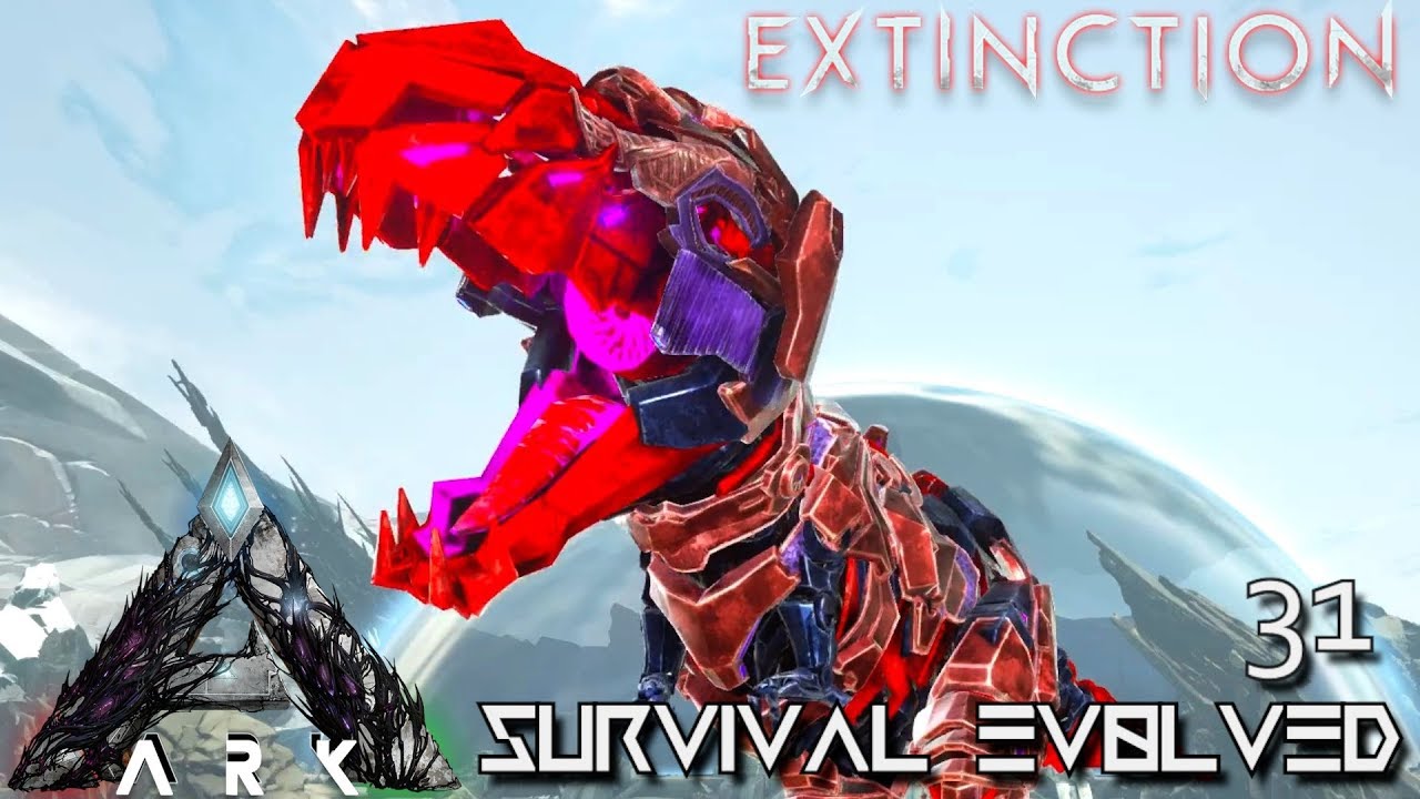 ARK: EXTINCTION - ПРИРУЧЕНИЕ И РАЗВЕДЕНИЕ БИОНИЧЕСКИХ ТЕХНОЛОГИЧЕСКИХ ТРЕКСОВ!!! | ГЕЙМПЛЕЙ ARK S...