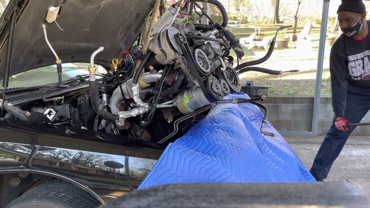 1995 Impala SS Engine removal