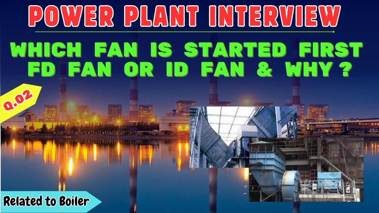 Which Fan is Started First FD Fan or ID fan and Why ? | Boiler Interview Question Answer
