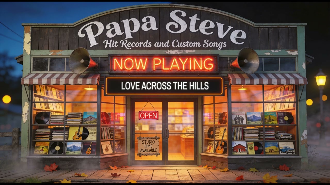 Love Across The Hills | Original Country/Folk Song by PapaSteve