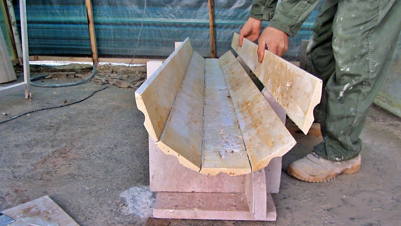 Making Of Stone Pillars For Stunning House Front View | Cast Stone Columns