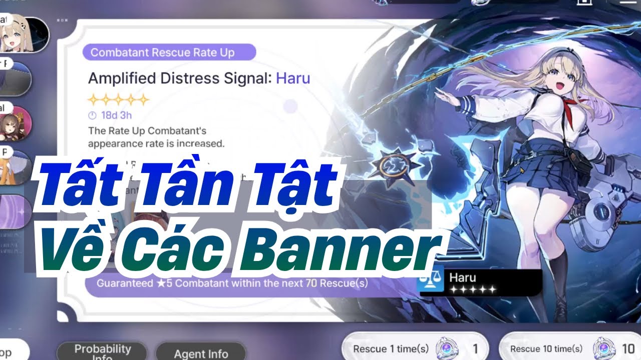 Tất Tần Tật về MỌI BANNER trong Chaos Zero Nightmare
