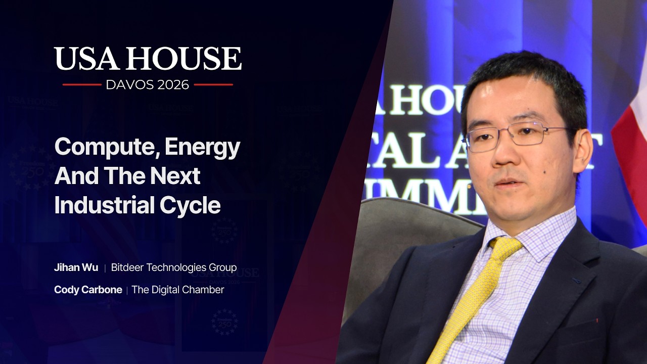 Compute, Energy, and the Next Industrial Cycle | Jihan Wu | USA House