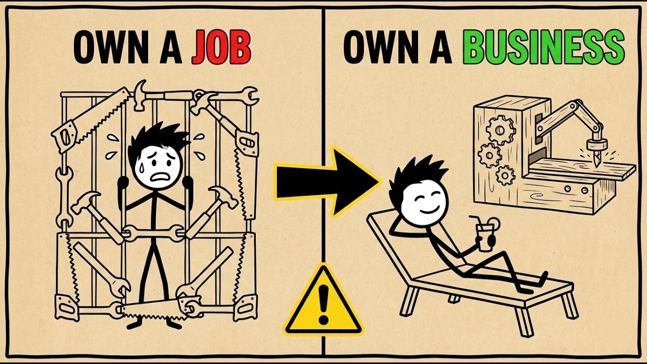 Stop Owning a Job: Why Your Business is a Prison (And How to Escape)