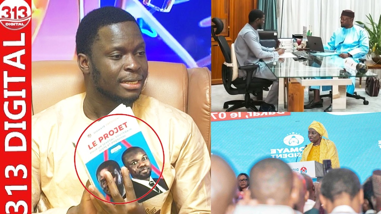 «Li Diomaye di def ni, Mimi moko» Vito Geye brandit le livre “PROJET