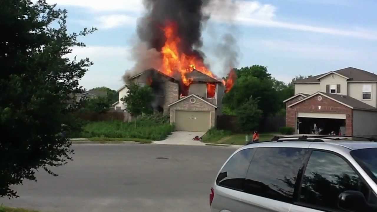 House Fire on Sunbird Lake - 4/10/2012