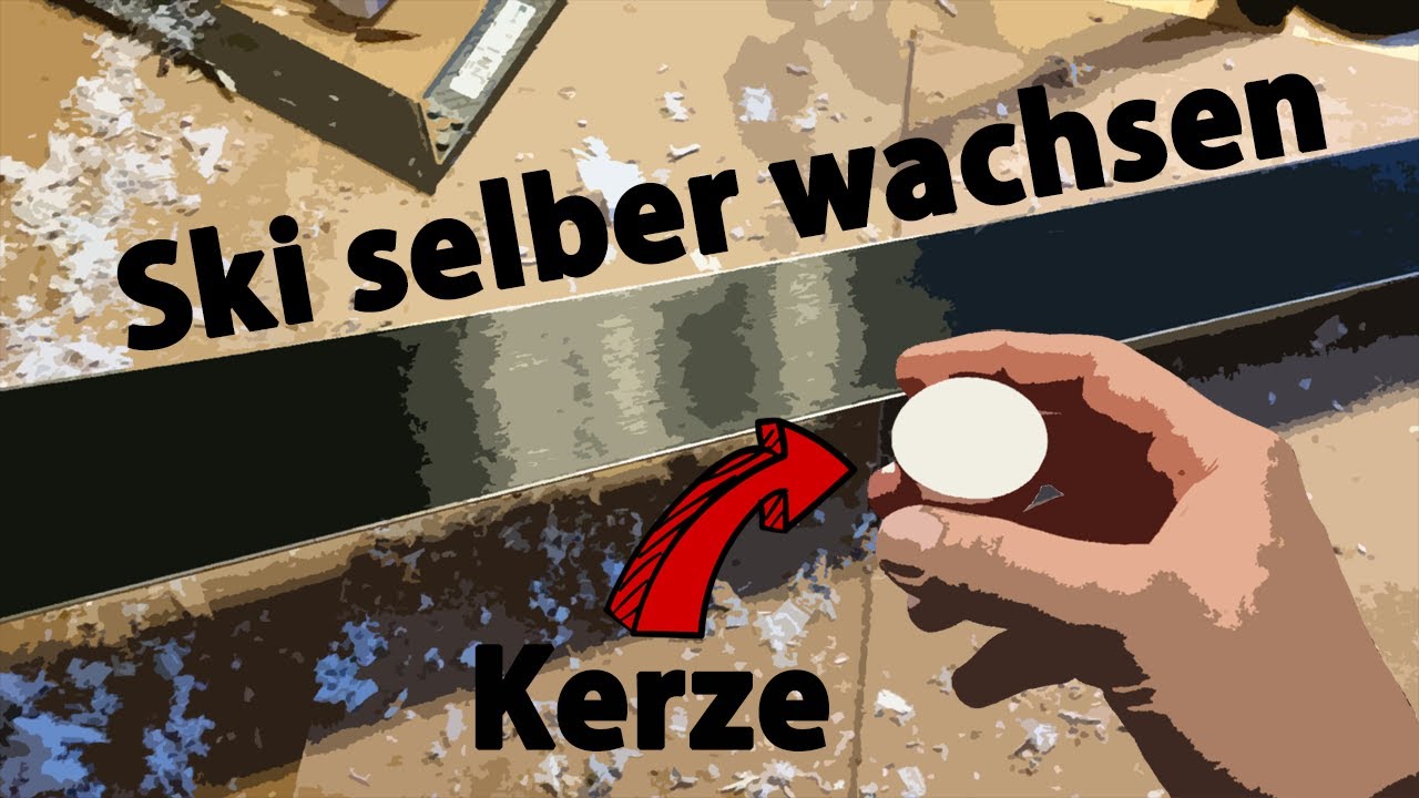 Ski wachsen ganz einfach zu Hause und ohne Spezialwachs! | deutsch