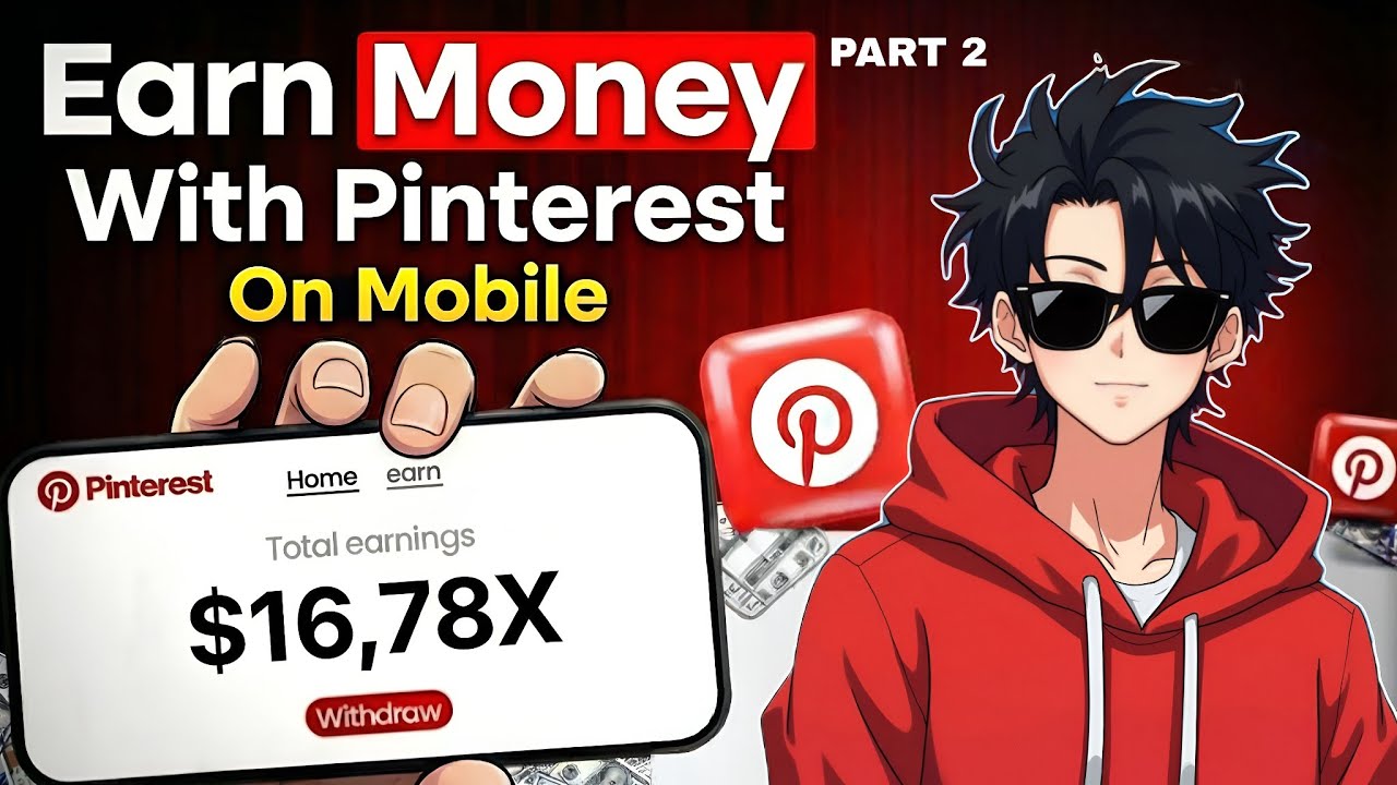 How to Earn money with Pinterest in Mobile | Pinterest Affiliate Marketing(Full Course)