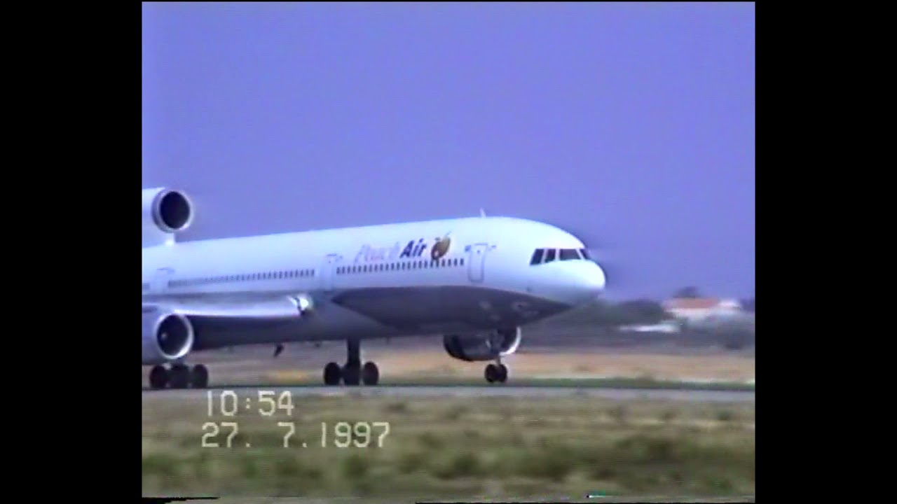 Faro Airport - Aeroflot 310, Martinair 747, Air Ops Tristars, etc