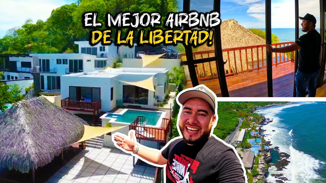 EL MEJOR AIRBNB DE LA LIBERTAD en El Salvador 🇸🇻 Cisnes del Sol 🦢☀️