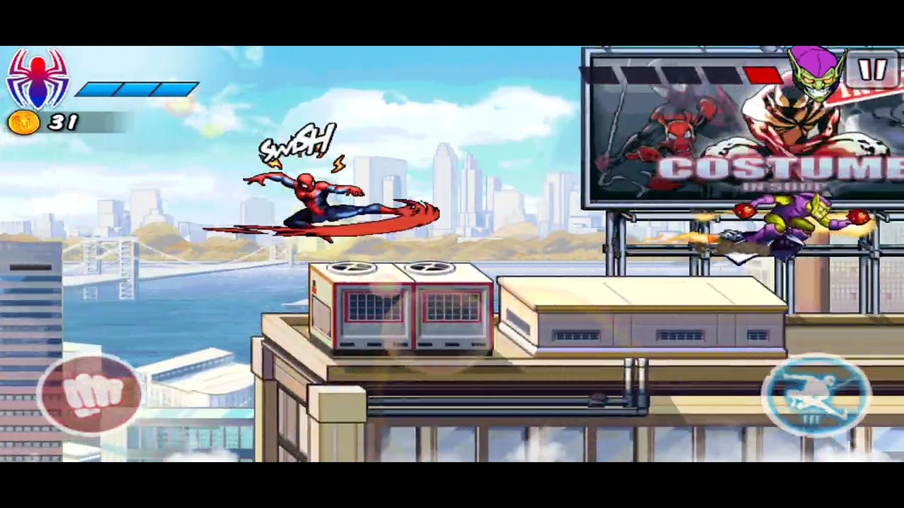 spiderman ultimate power final duende verde