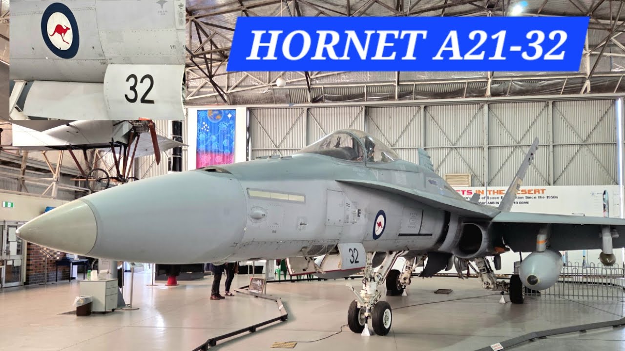 McDonnell Douglas Boeing F/A-18A Hornet A21-32 | South Australian Aviation Museum