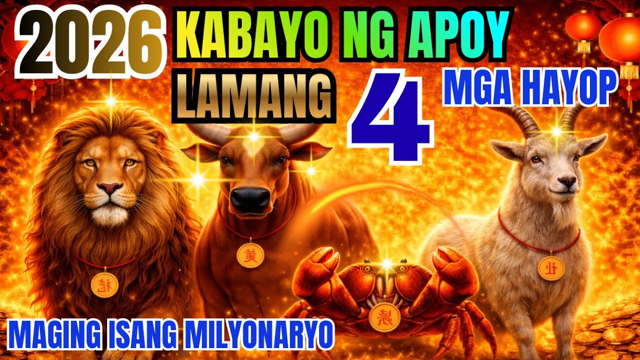 Apat na Zodiac Signs Lamang ang Magiging Milyonaryo sa Taon ng Fire Horse 🔥🐎