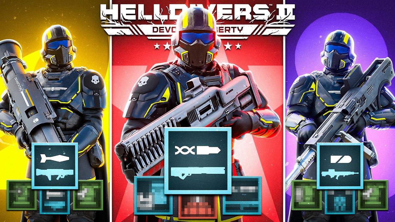 Лучшие комплекты снаряжения в Helldivers 2 для КАЖДОЙ фракции