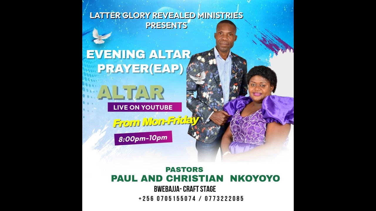 #tuesdayeveningprayers #EveningAltarPrayers #livechurch #pastornkoyoyo & Mummy Christian 24/02/2026