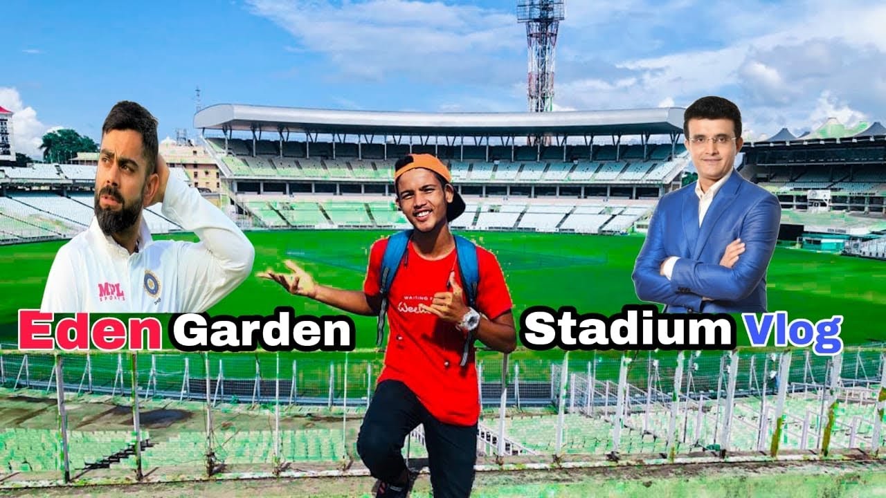 Eden Garden Stadium Vlog #RbRahulBag#vlog