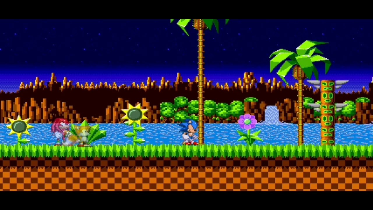 سونيك الشرير ارواح جحيم الجولة الأولى نهاية تيلز و ناكلز 5# sonic.exe spirits of hell round 1 l
