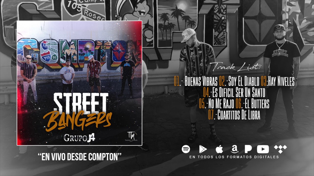 Grupo J4 Disco Completo (Street Bangers) 2019