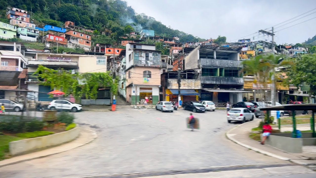 Bus Trip from Paraty to Rio de Janeiro, Brazil【4K】