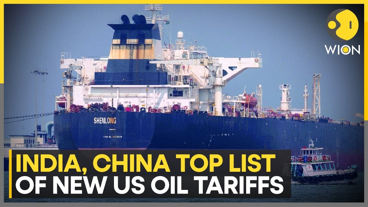India, China Top List Of New US Oil Tariffs | WION News