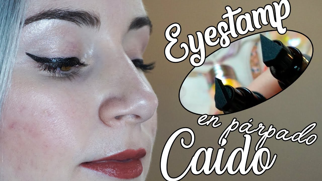 Delineado con Eyestamp para párpado caído || ¿Funciona? || Truco