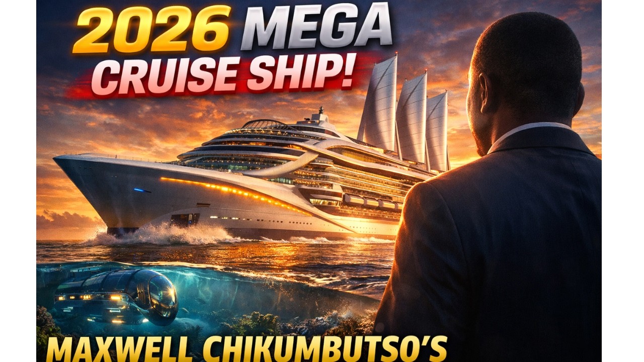2026&rsquo;s Biggest High-Tech Cruise Ship Designed by Maxwell Chikumbutso | The Future of Luxury Travel