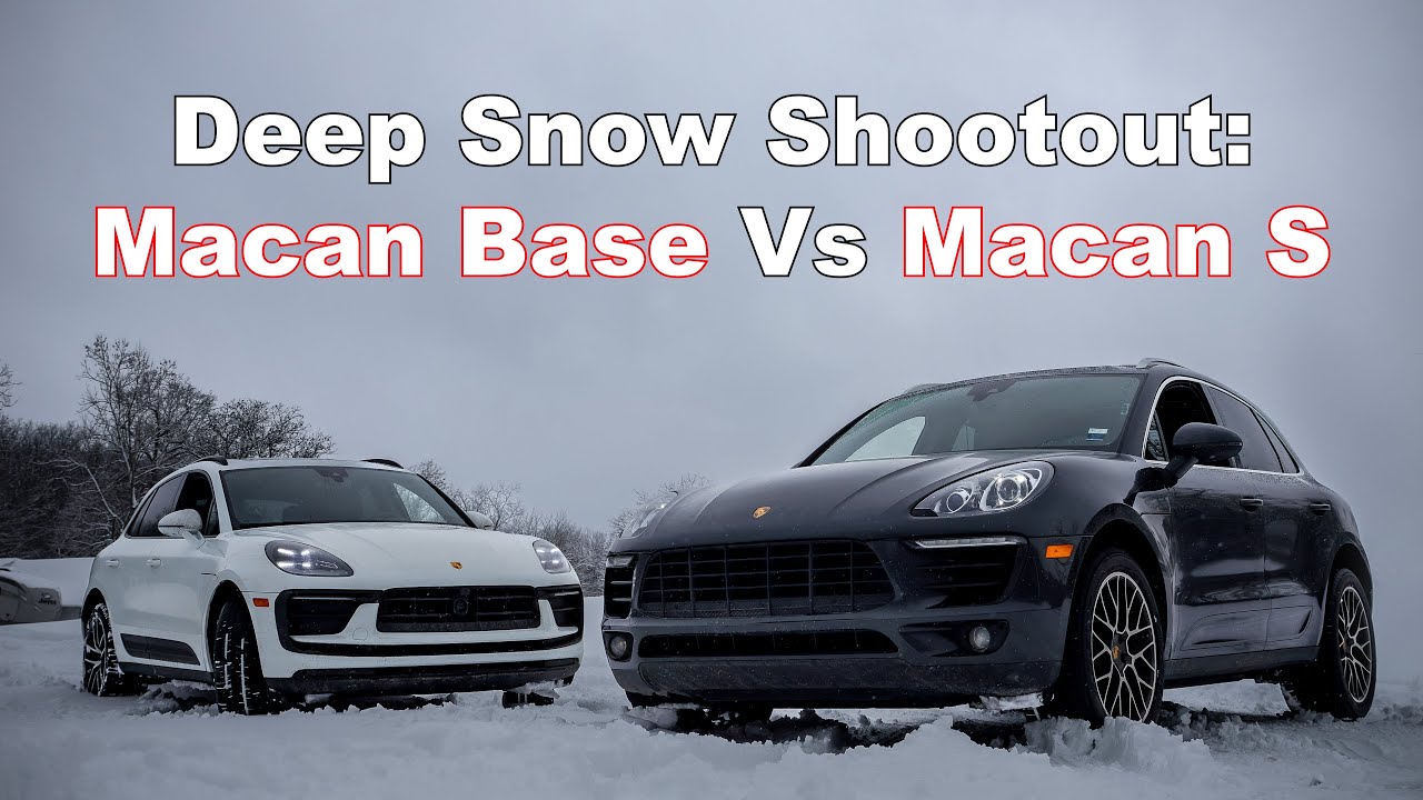 Deep Snow Shootout: Macan Vs Macan S