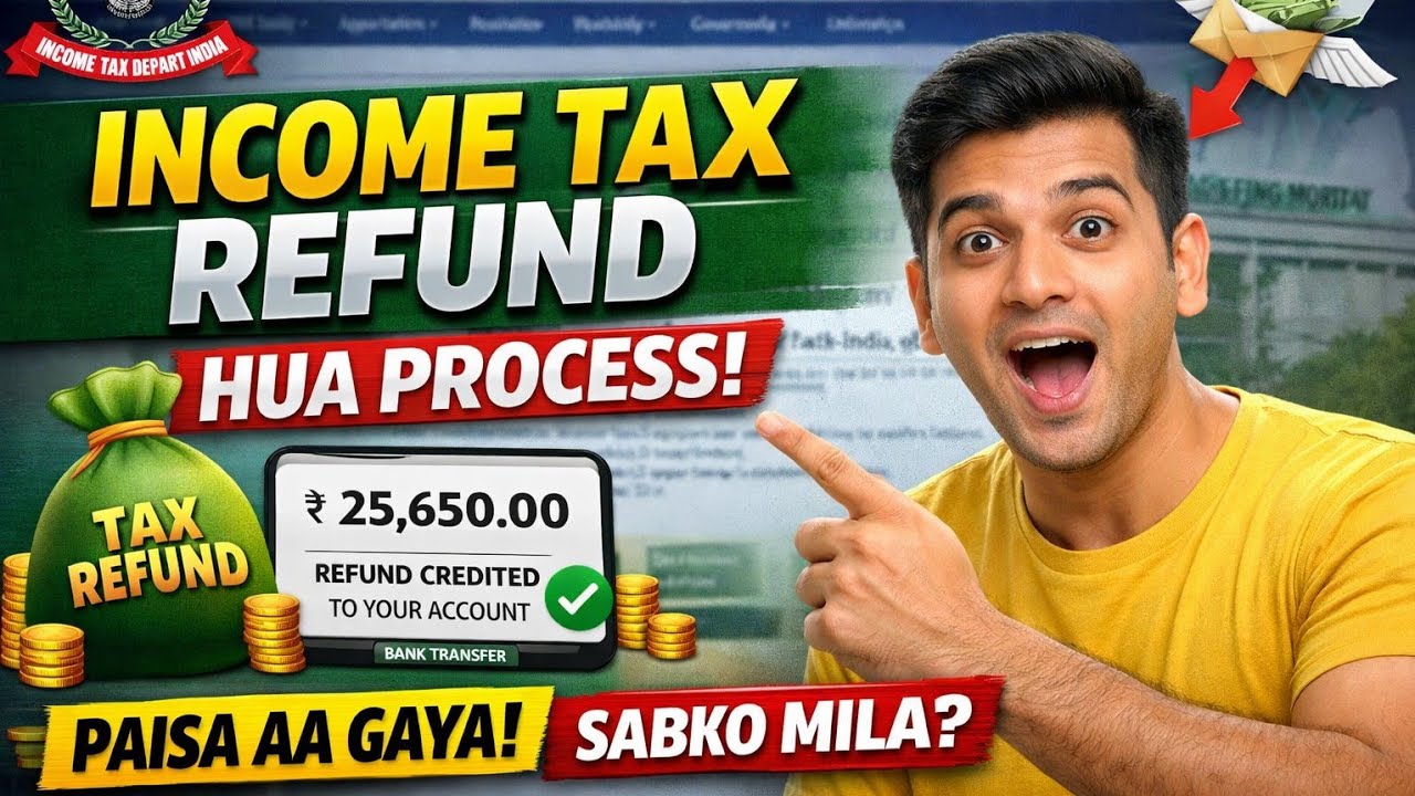 ITR Refund UPDATE ! Are You Getting Your Money Back ? ITR Refund मिलना शुरू ||  Refund Not Received?