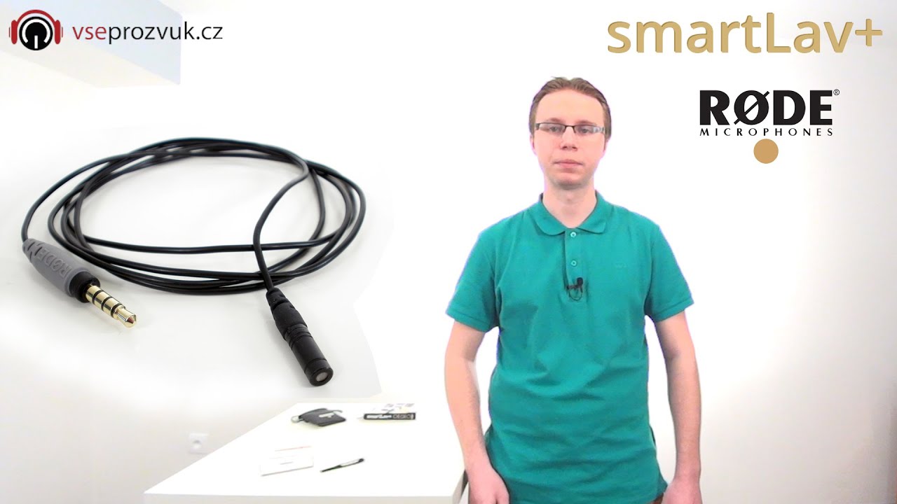 Klopový mikrofon RODE smart lav + (test v praxi VŠEPROZVUK.cz)