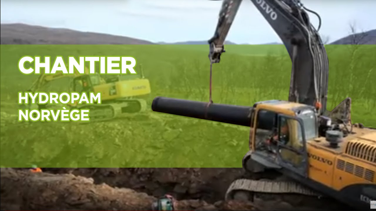 Ductile iron pipes HYDROPAM for hydroelectric power stations - Saint-Gobain PAM -