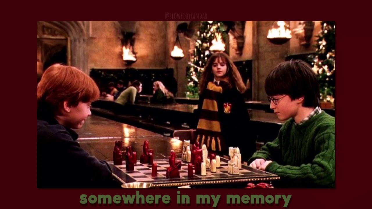 somewhere in my memory // slowed down