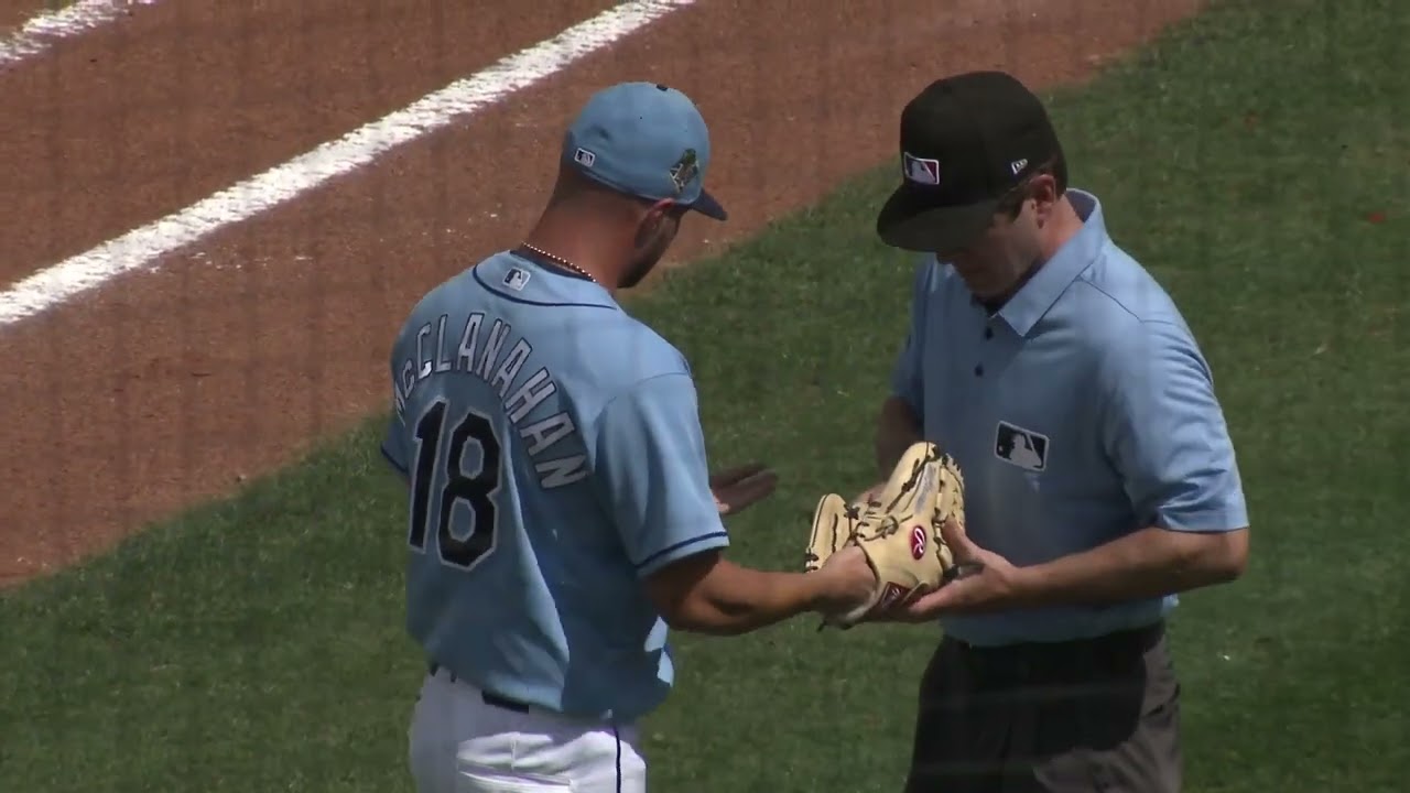 Shane McClanahan polishes off a scoreless outing to begin his spring