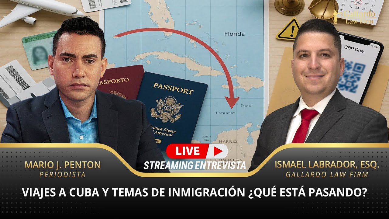 Viajes a Cuba y temas de inmigración ¿Qué está pasando?