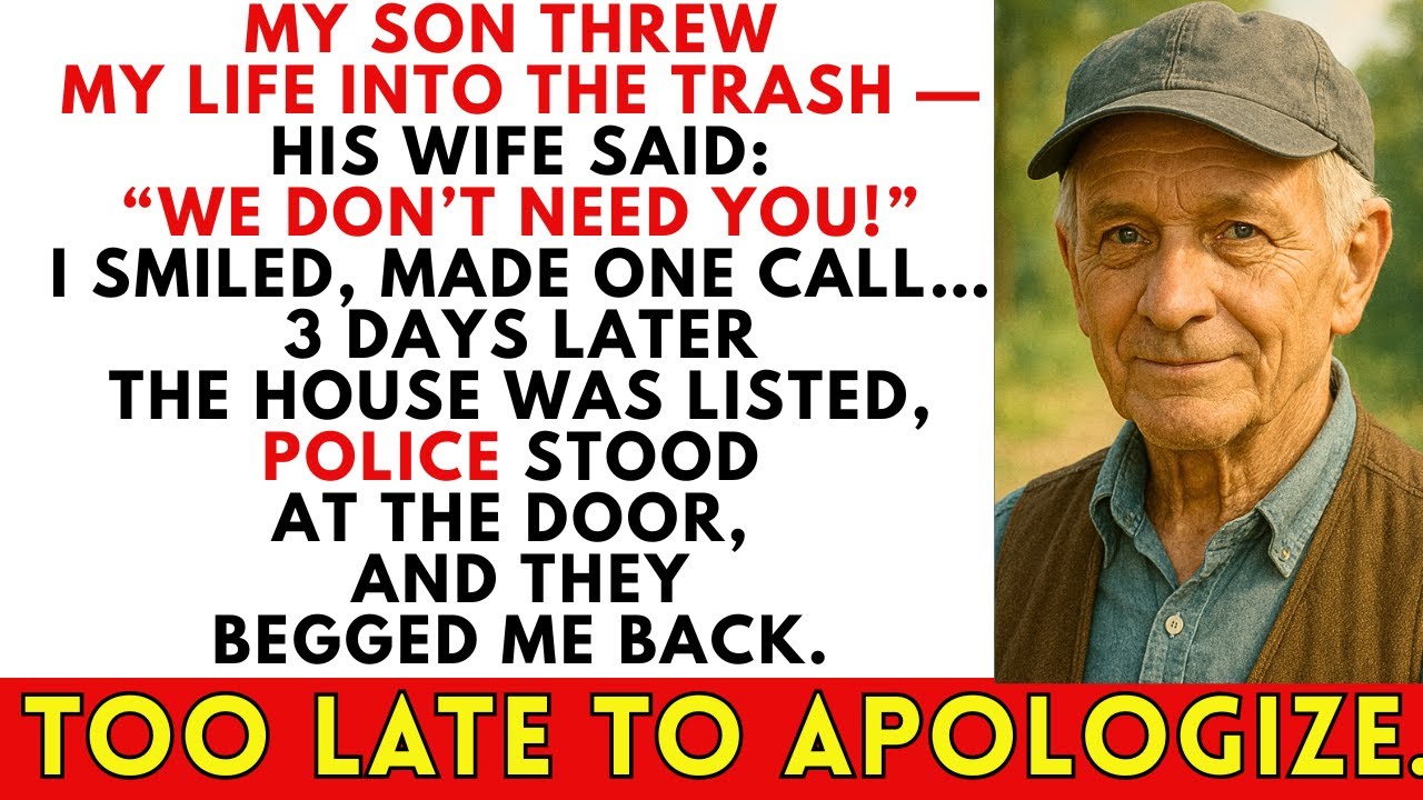 They Kicked Me Out, Threw My Belongings Away — 3 Days Later I Took Back the House