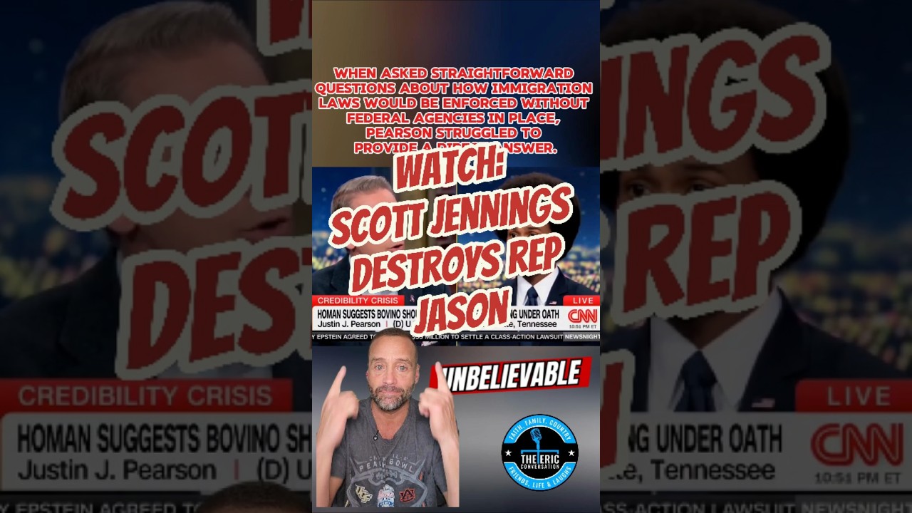 WATCH: Scott Jennings Grills Justin Pearson On ICE Abolition &mdash; No Clear Answers