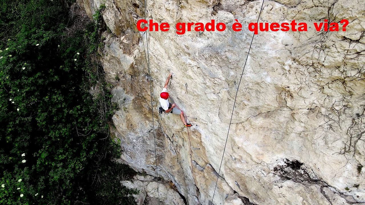 Che grado è questo tiro di arrampicata sportiva?  FALESIE E MONTAGNE DEL LAZIO