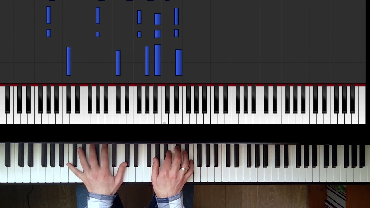 Toto -  I'll supply the love -  piano tutorial