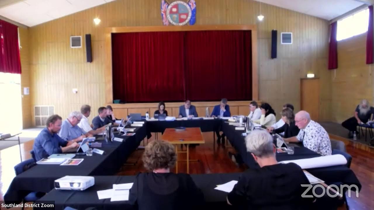 Southland District Council meeting 8th March