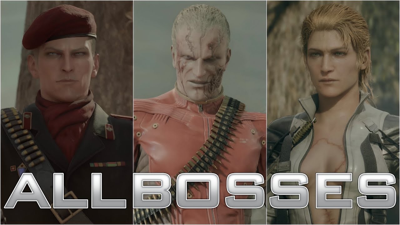 Metal Gear Solid Delta: Snake Eater - All Boss Fights & Ending (Max Difficulty - PC Gameplay)