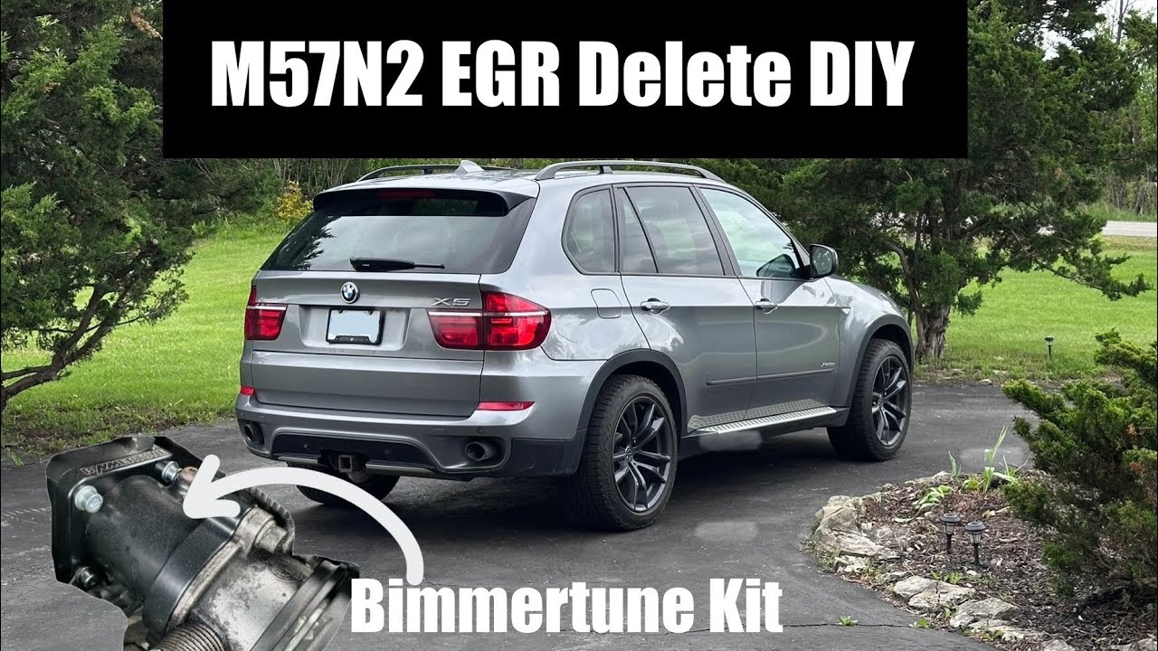 BMW M57N2 EGR Cooler & Swirl Flap Delete DIY!!!