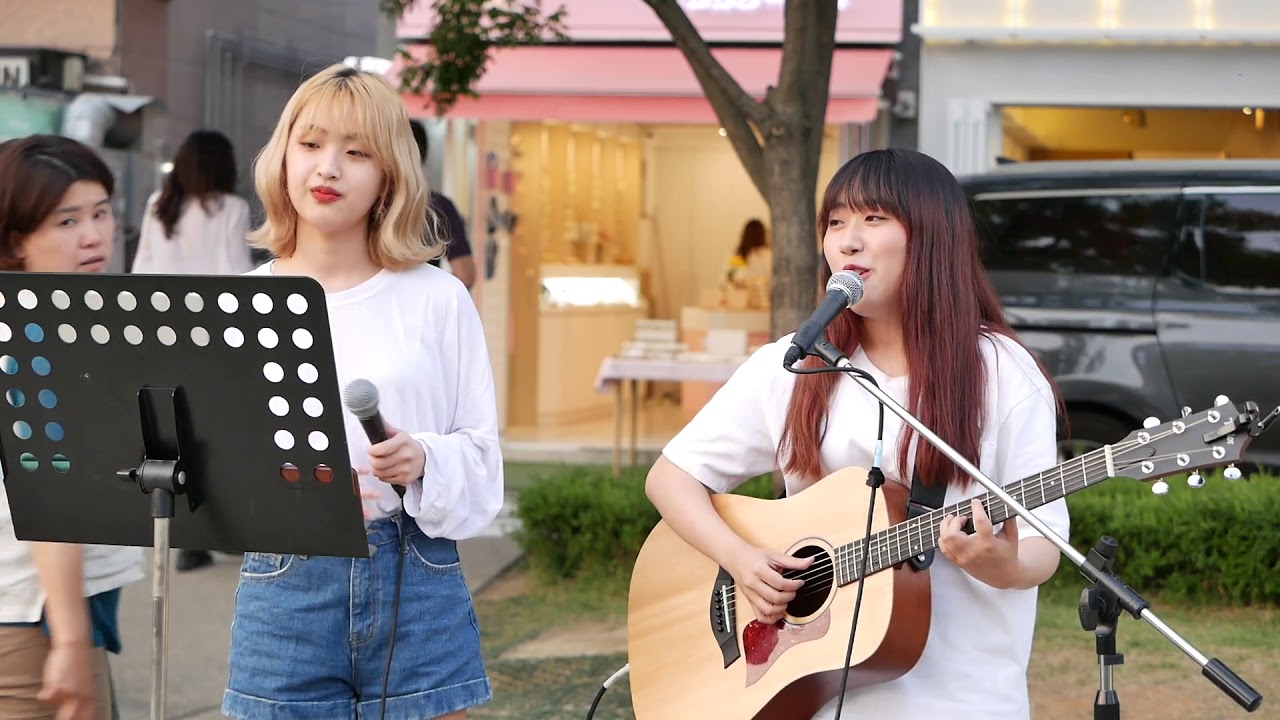 슈야(Shuya)&수현(Adora) - 2002(원곡 Anne Marie)[190603,연트럴파크 버스킹]