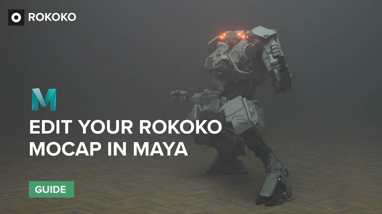 Editing Rokoko Motion Capture in Maya