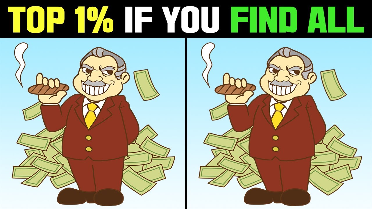 Spot The Difference : Can You Find Them All? [ Find The Difference #33 ]