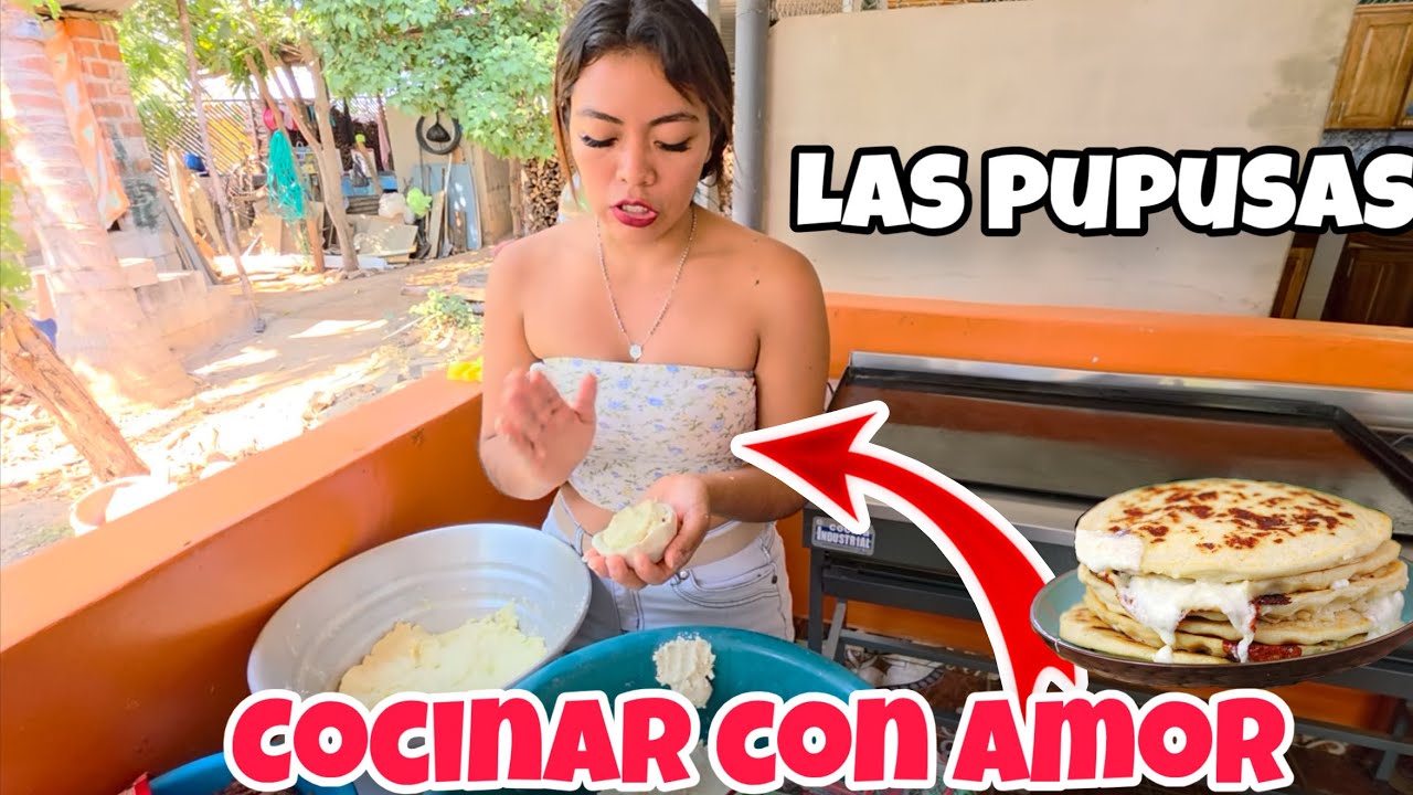 Marisol Es Una Experta😍Echando Pupusas Nos Enseña❤️