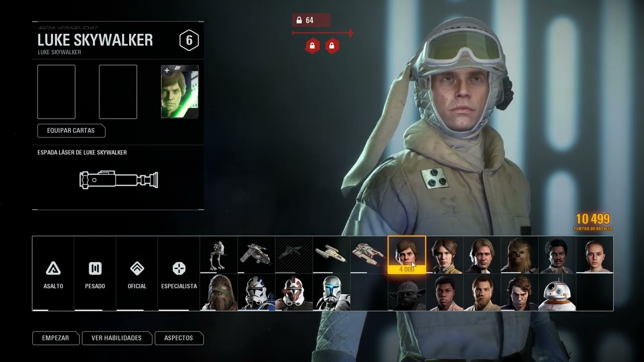 Star Wars Battlefront 2: Asalto Galactico Gameplay /// kashyyyk