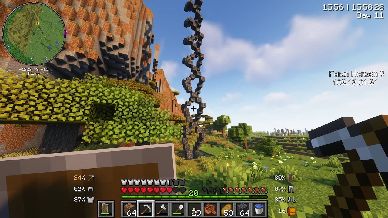 Moderne Kunst maken in Minecraft - Fruitbuikland #2