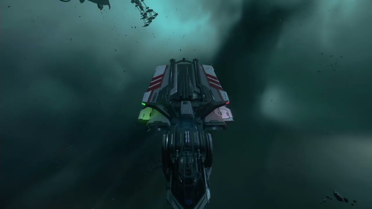Just Flying around with the Aurora before it goes GOLD in Star Citizen